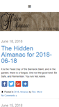 Mobile Screenshot of hiddenalmanac.com